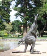 kangaroo statues Perth
